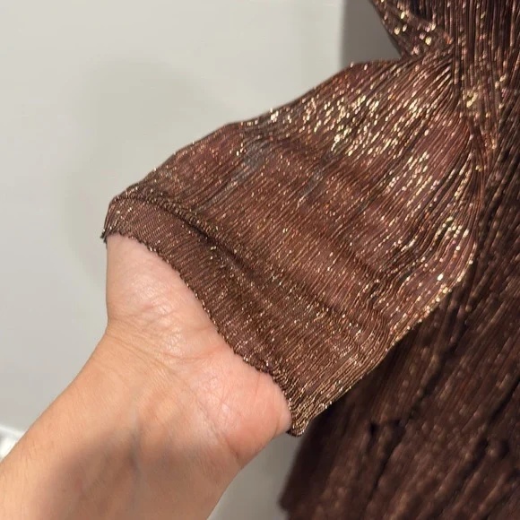 SABINA MUSAYEV CARRY DRESS bronze - Picture 7 of 11